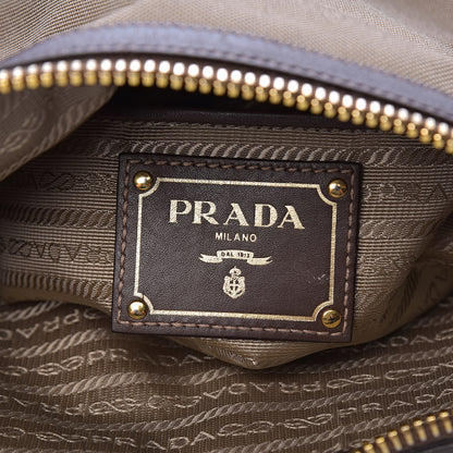 Prada Jacquard Logo Tote Corda Bruciato 6 of 13