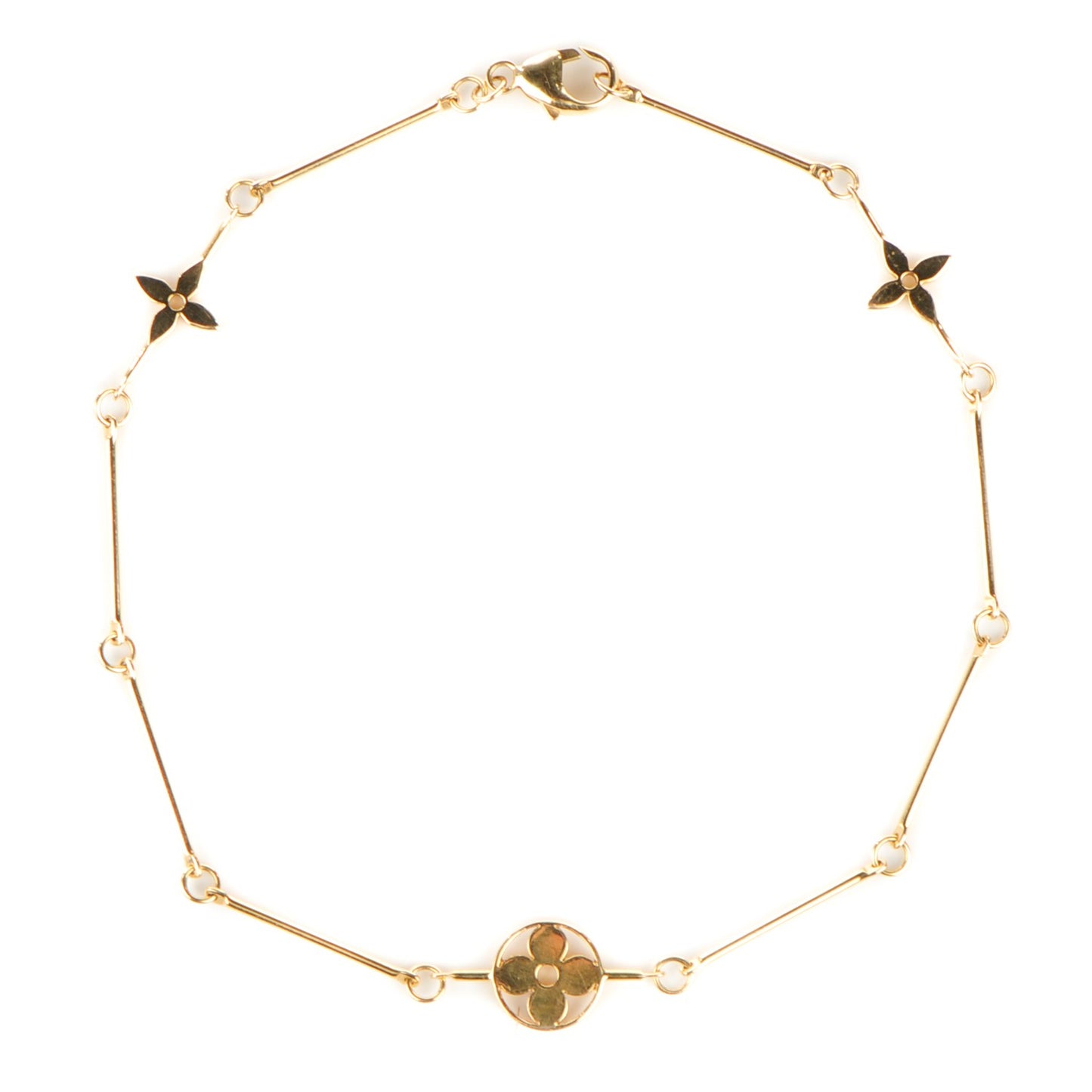 18k Yellow Gold Idylle Ankle Bracelet