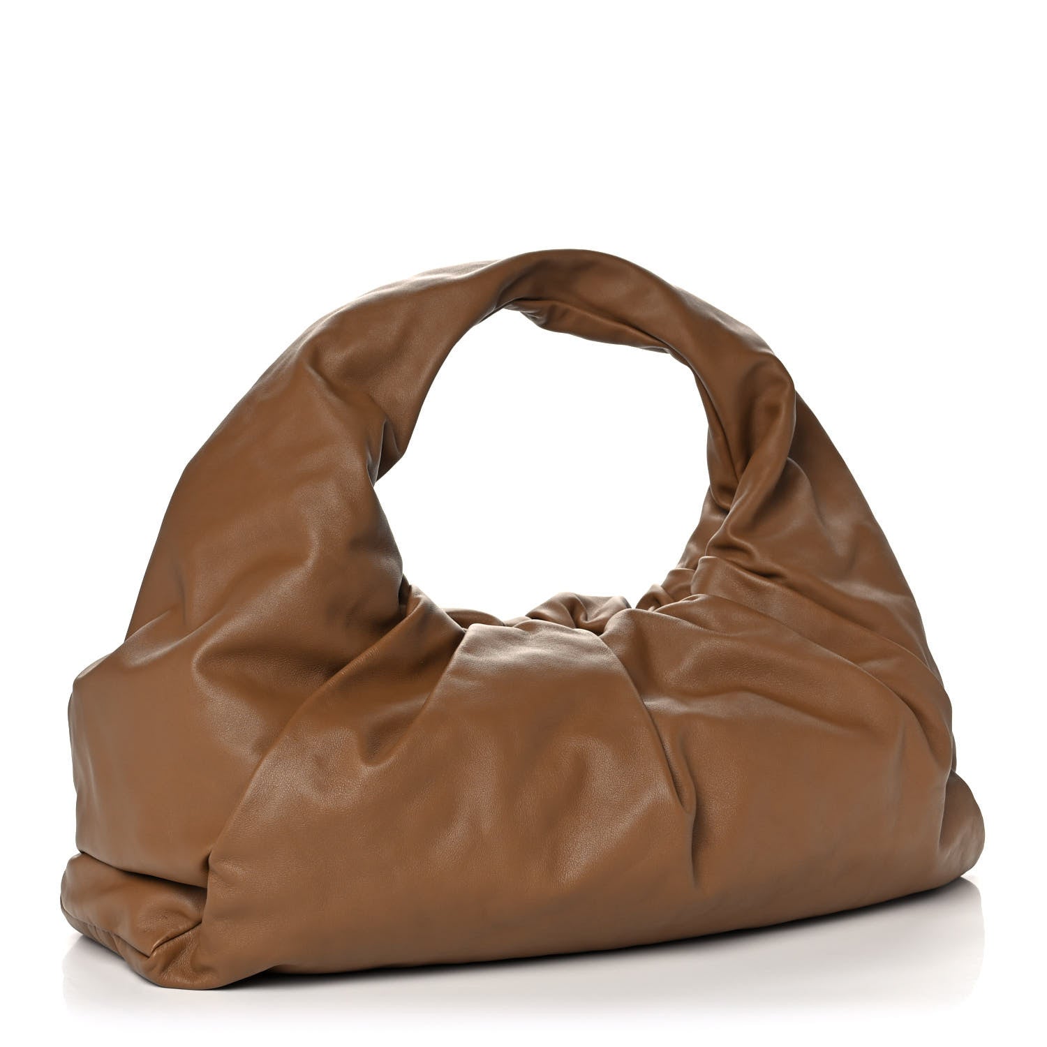 Bottega Veneta Smooth Butter Calfskin Large The Shoulder Pouch Cammello 3 of 11