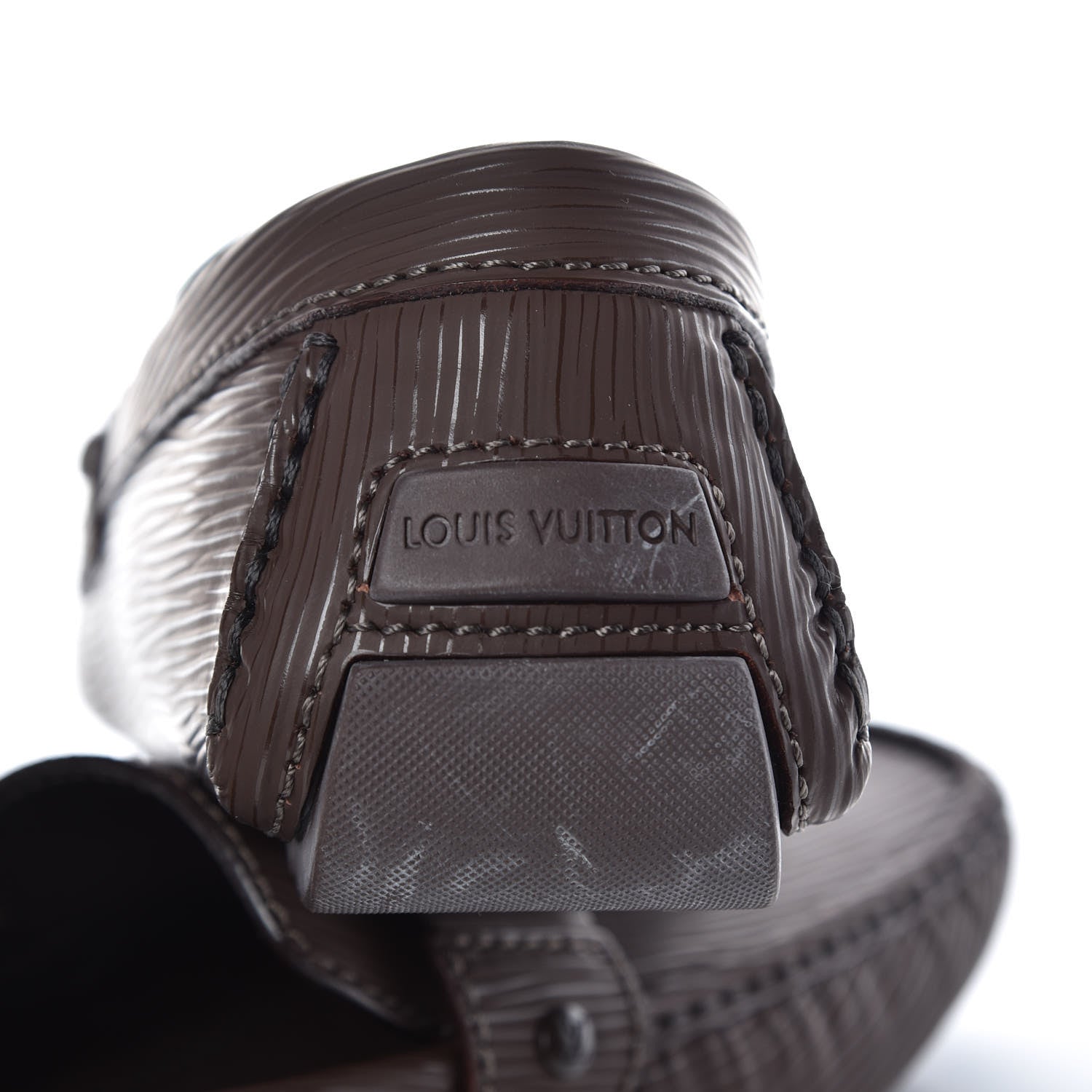Louis Vuitton Epi Mens Monte Carlo Mocassin Loafers 9 5 of 12