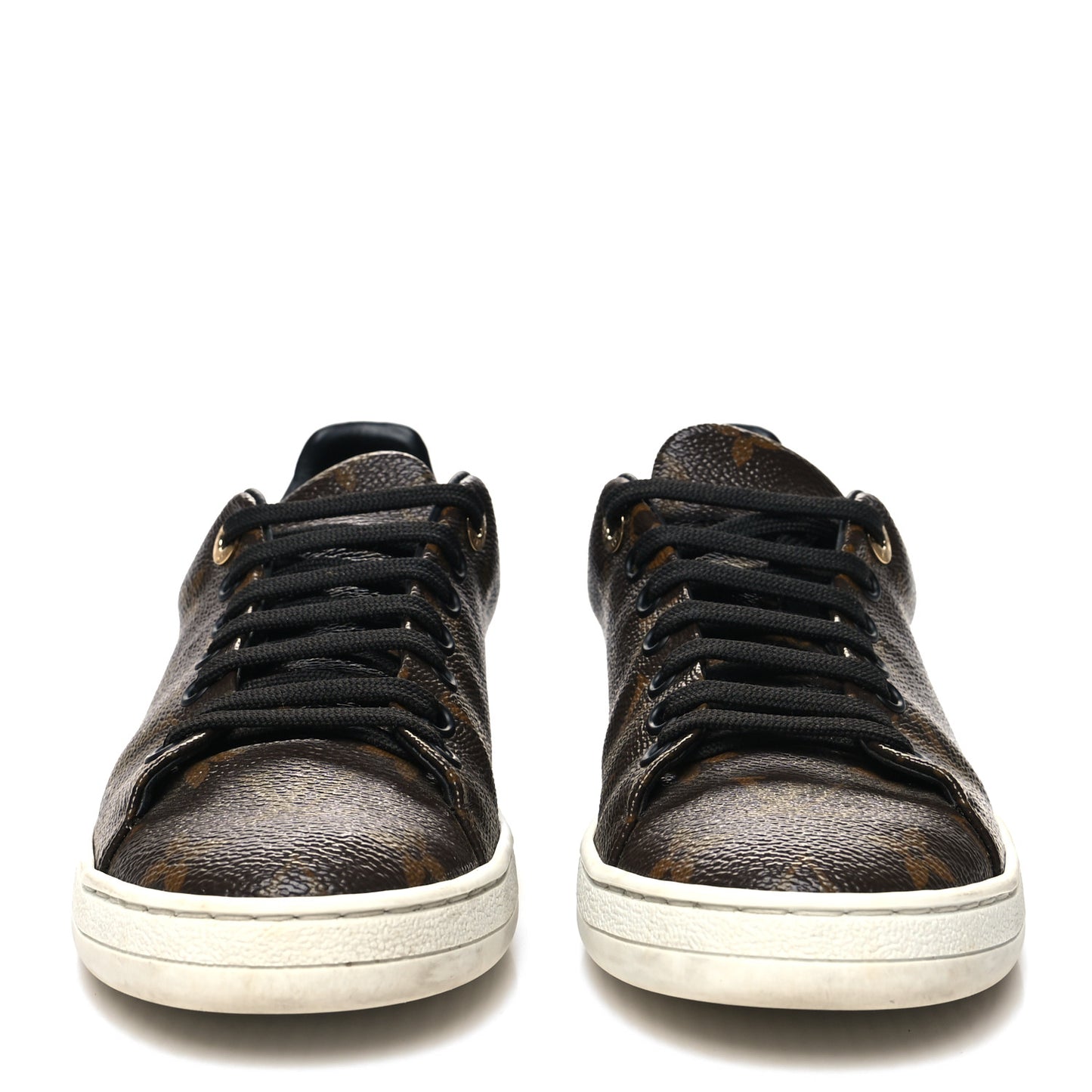 Patent Monogram Frontrow Sneakers 37