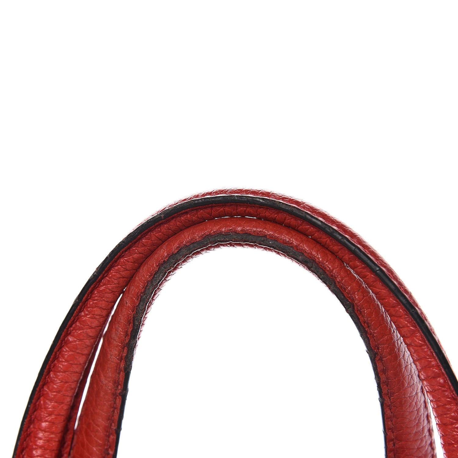 Alexander McQueen Pebbled Calfskin Small Skull Padlock Zip Around Tote Red 22 of 22