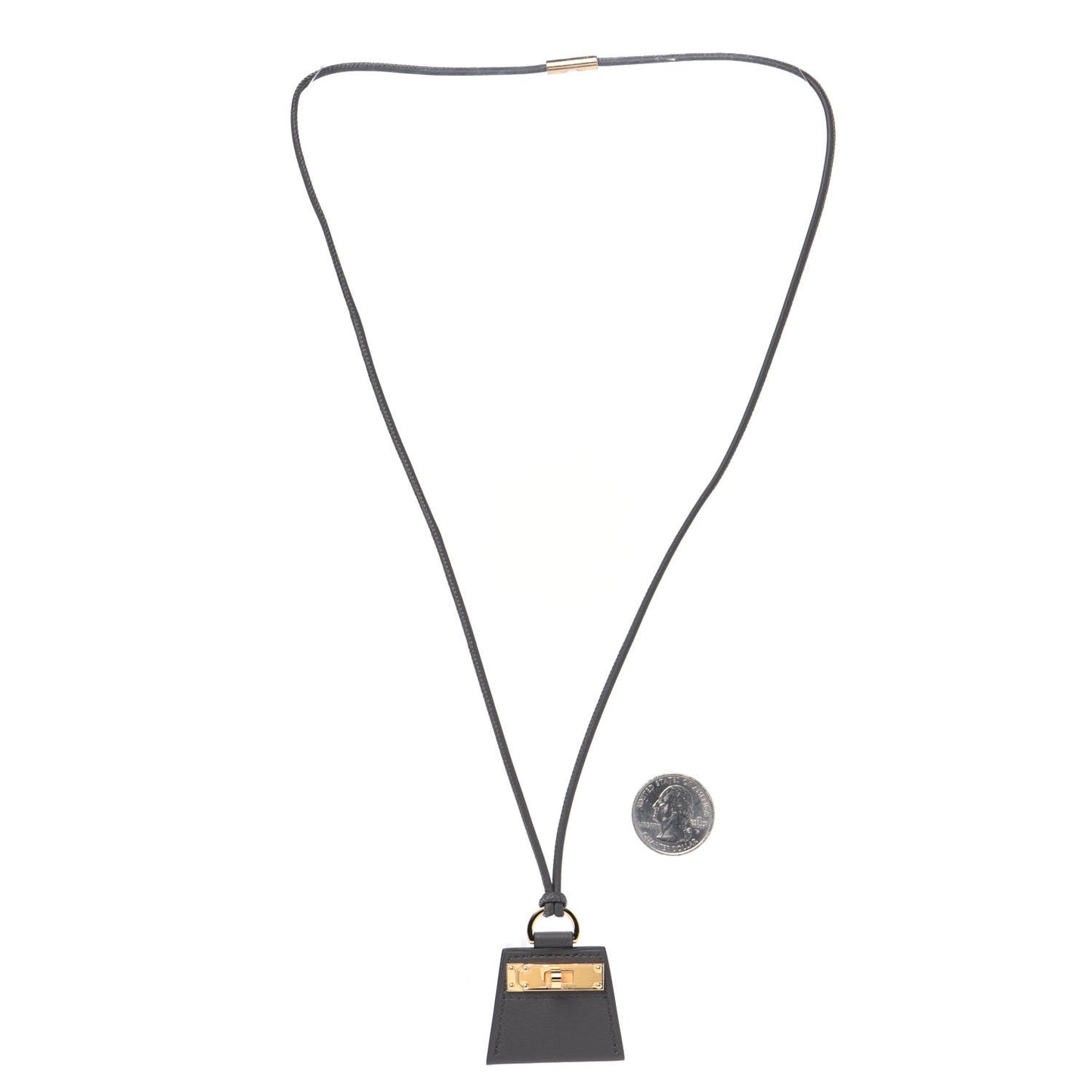 Swift Small Monpetitkelly Pendant Necklace Etain