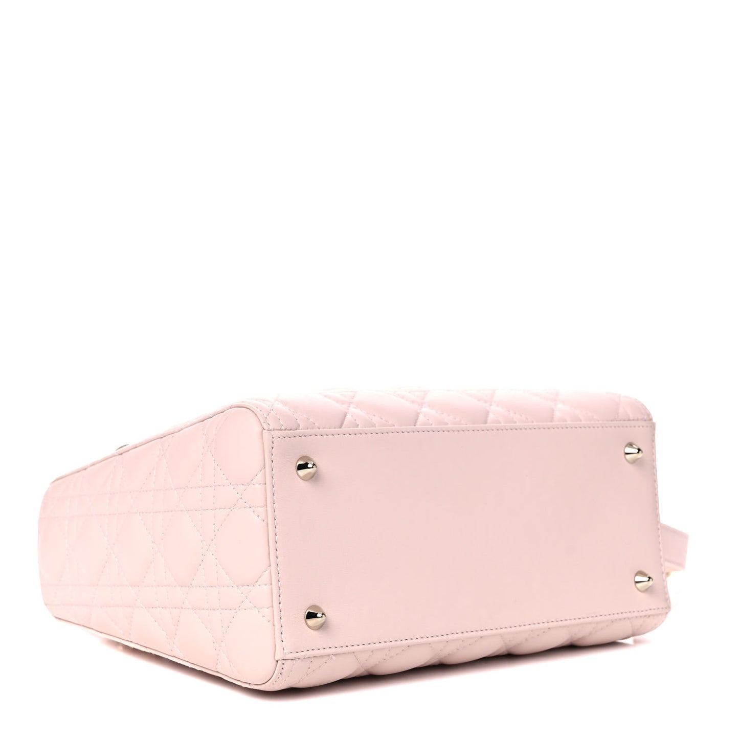 Lambskin Cannage Medium Lady Dior Light Pink