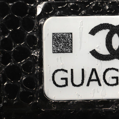 Chanel Caviar Quilted Small Cosmetic Case Black 7 of 9