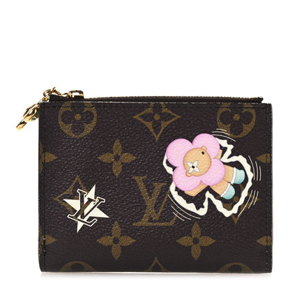 Louis Vuitton Monogram Snow Show Lisa Wallet Azur Frost 1 of 6