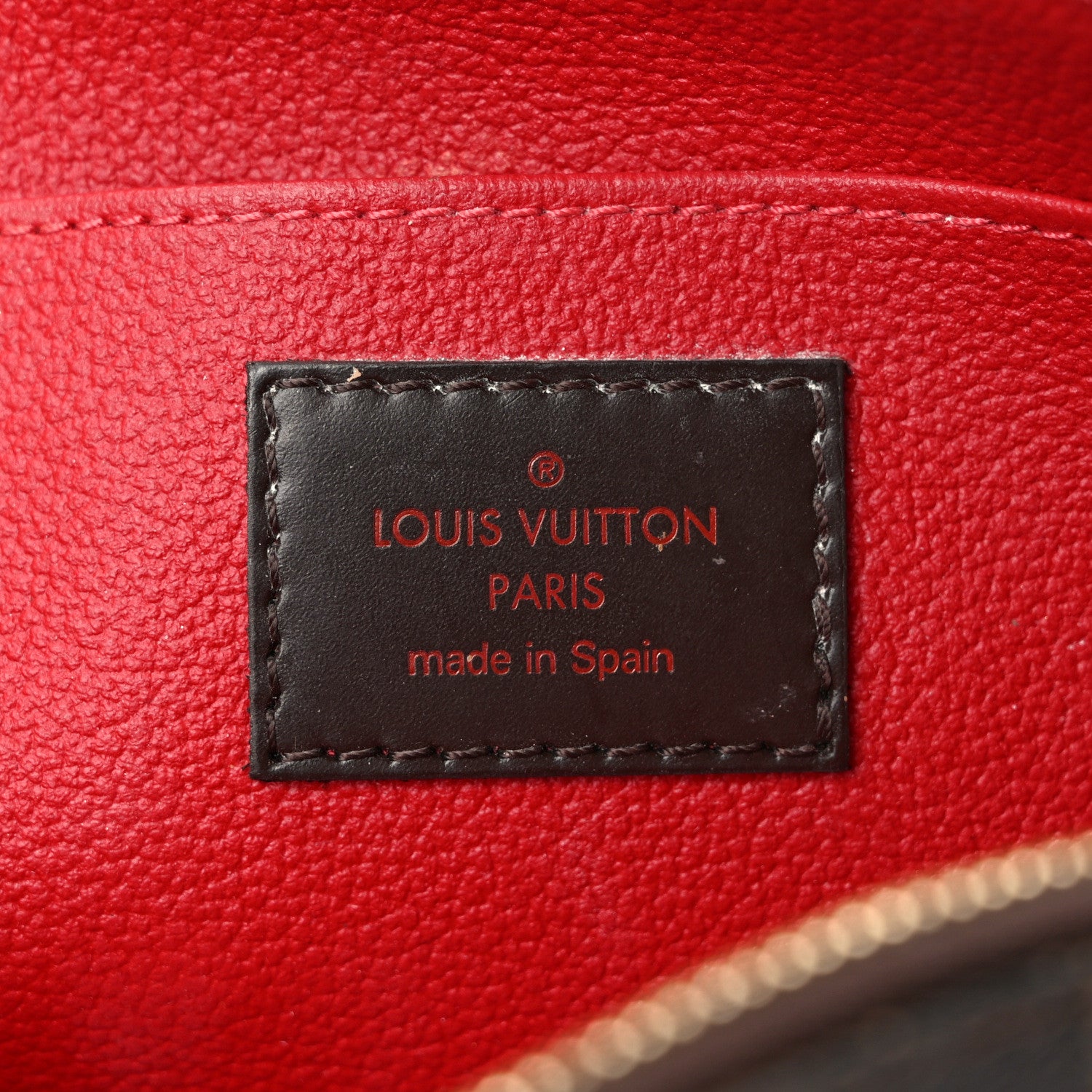 Louis Vuitton Damier Ebene Cosmetic Pouch 6 of 10