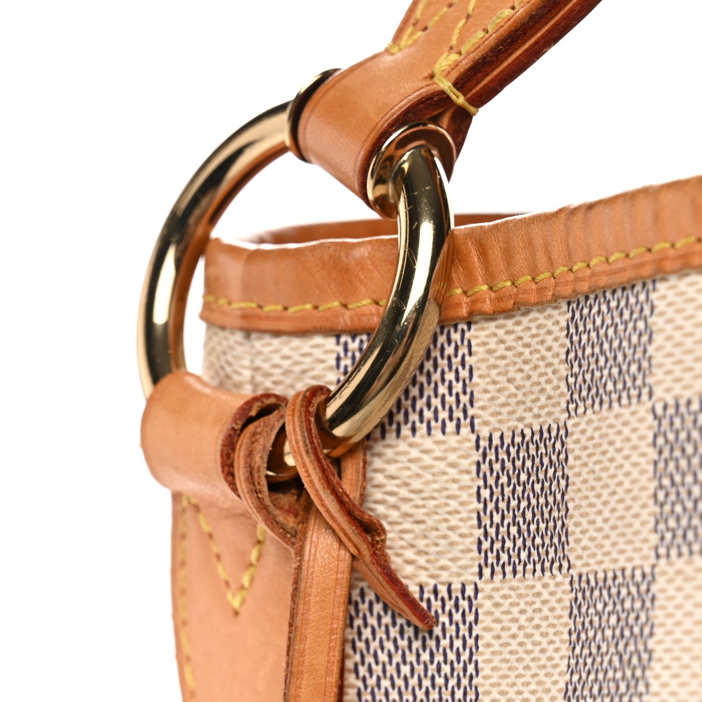 Damier Azur Delightful MM Rose Ballerine