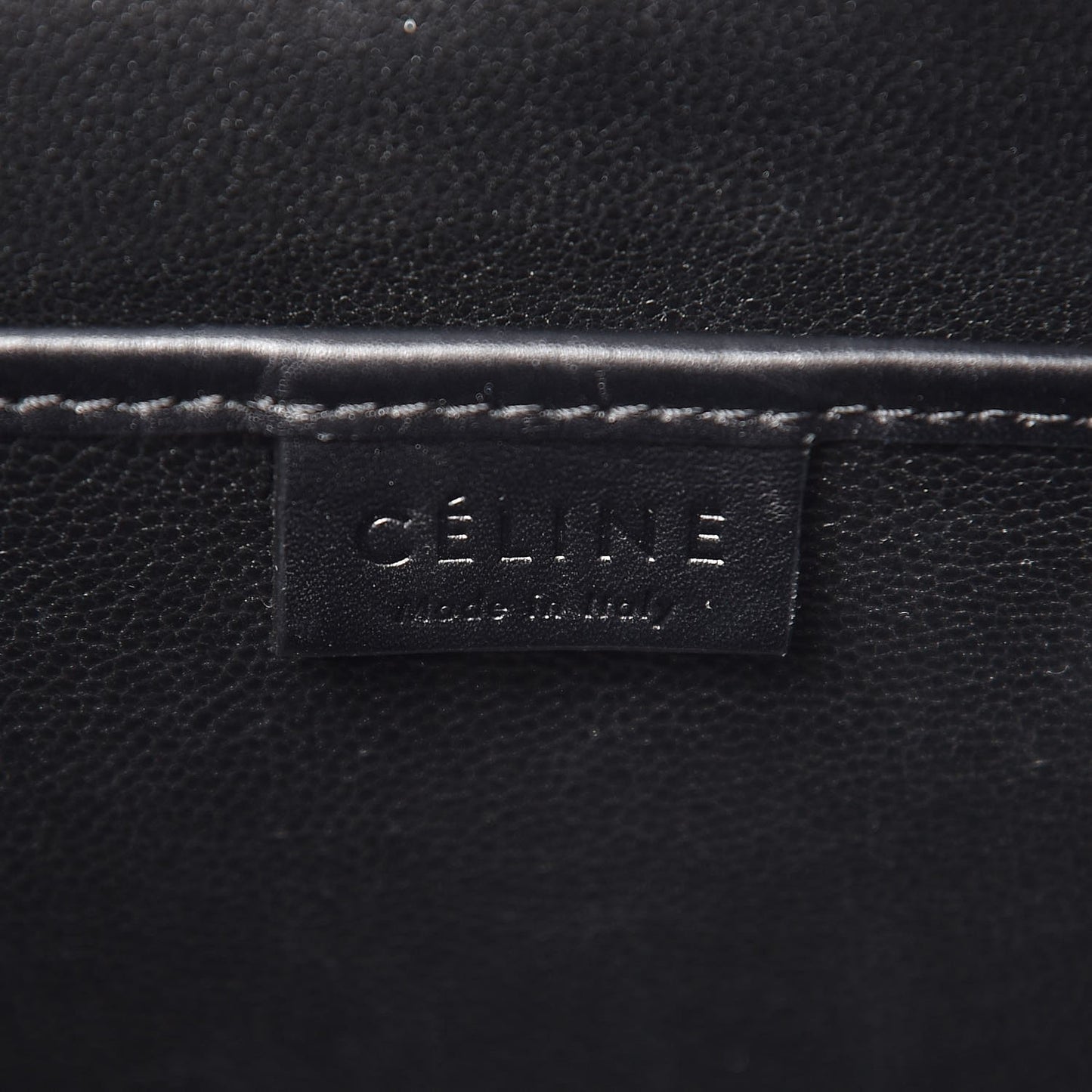 Baby Grained Calfskin Nano Tri-Color Luggage Anthracite