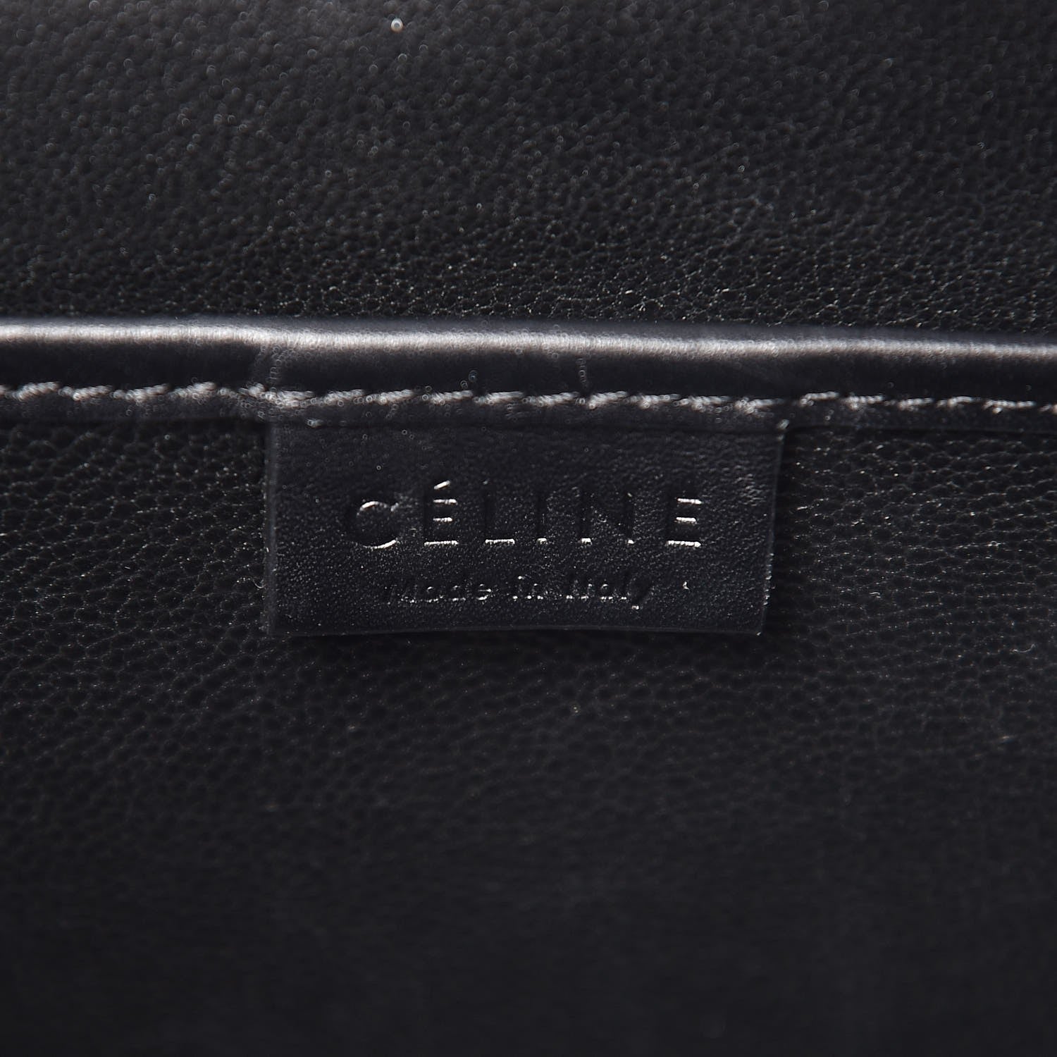 Celine Baby Grained Calfskin Nano Tri-Color Luggage Anthracite 6 of 8