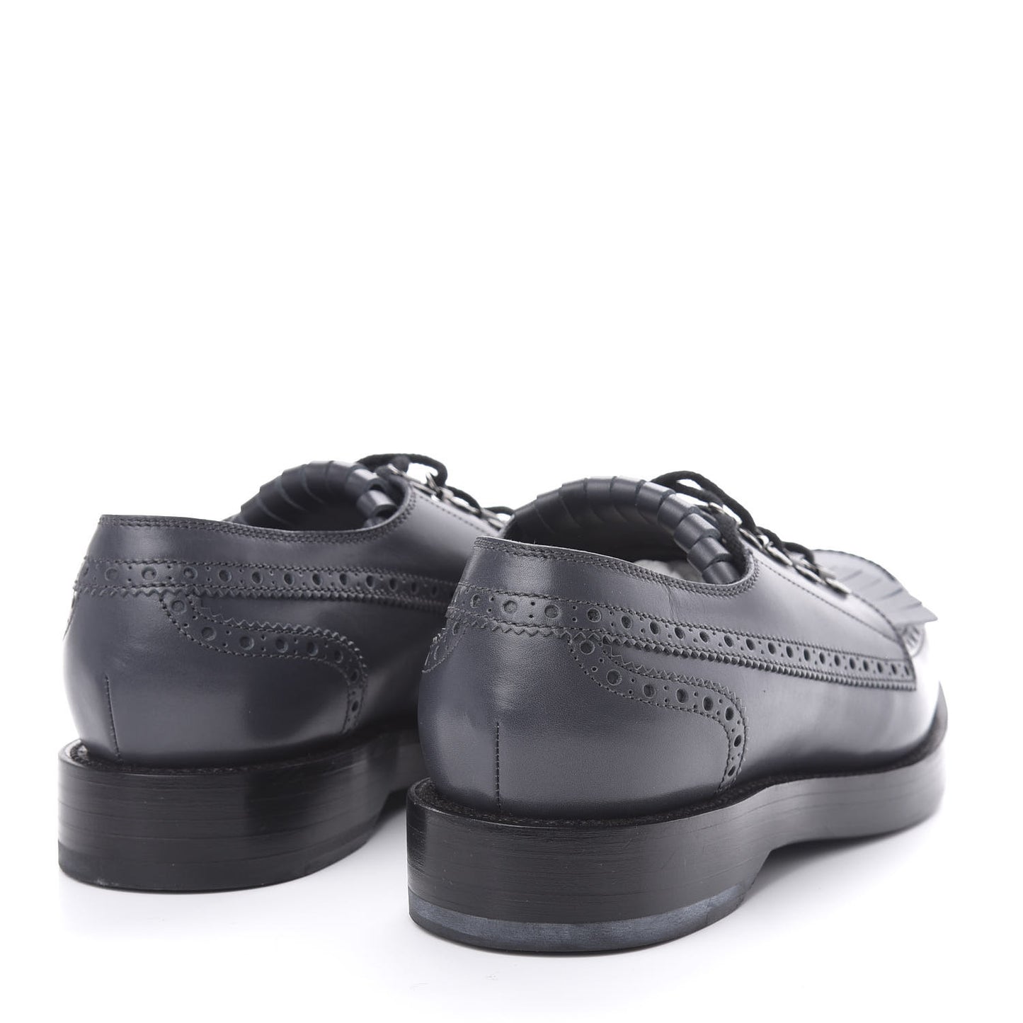 Calfskin Mens Oxfords 9 Grey