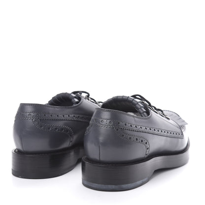 Gucci Calfskin Mens Oxfords 9 Grey 4 of 11
