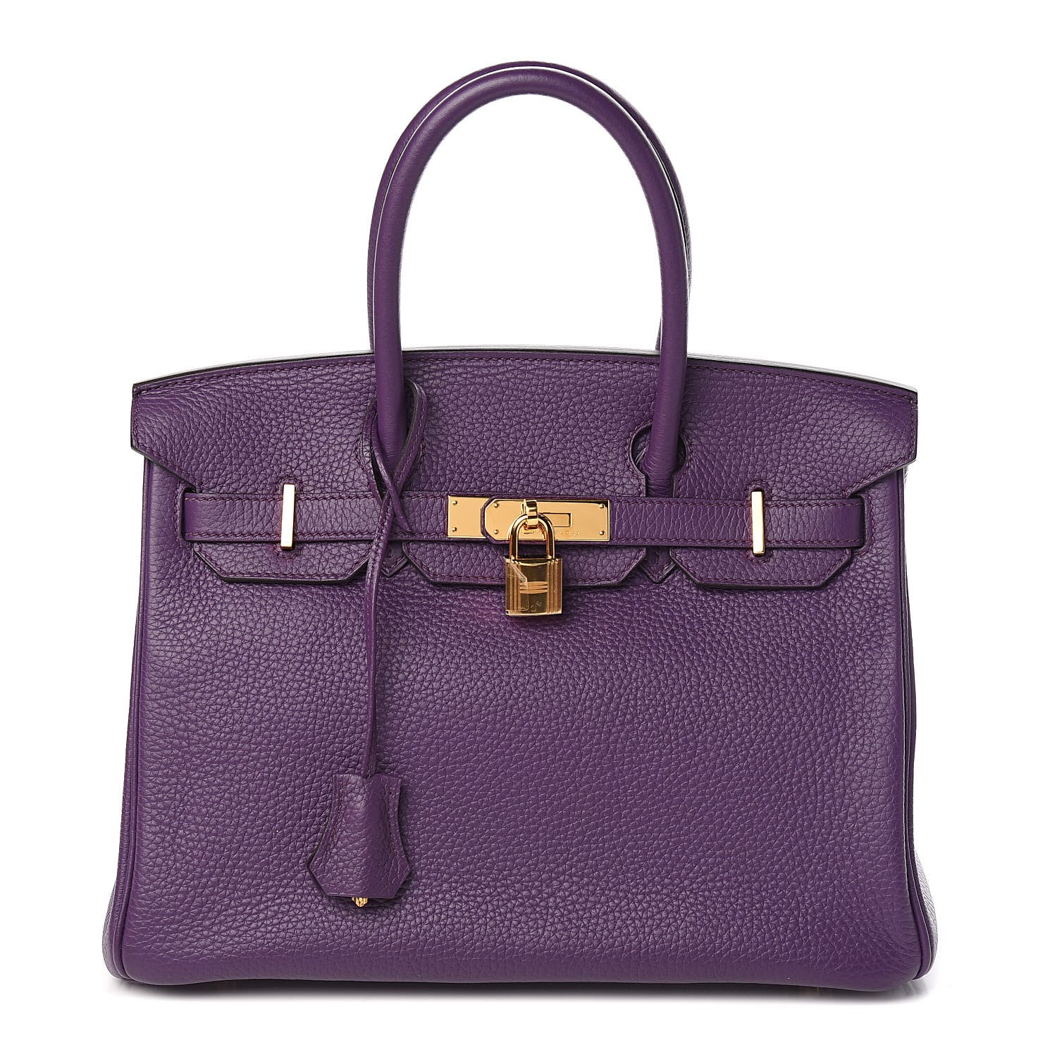 Hermes Togo Birkin 30 Ultraviolet 1 of 33