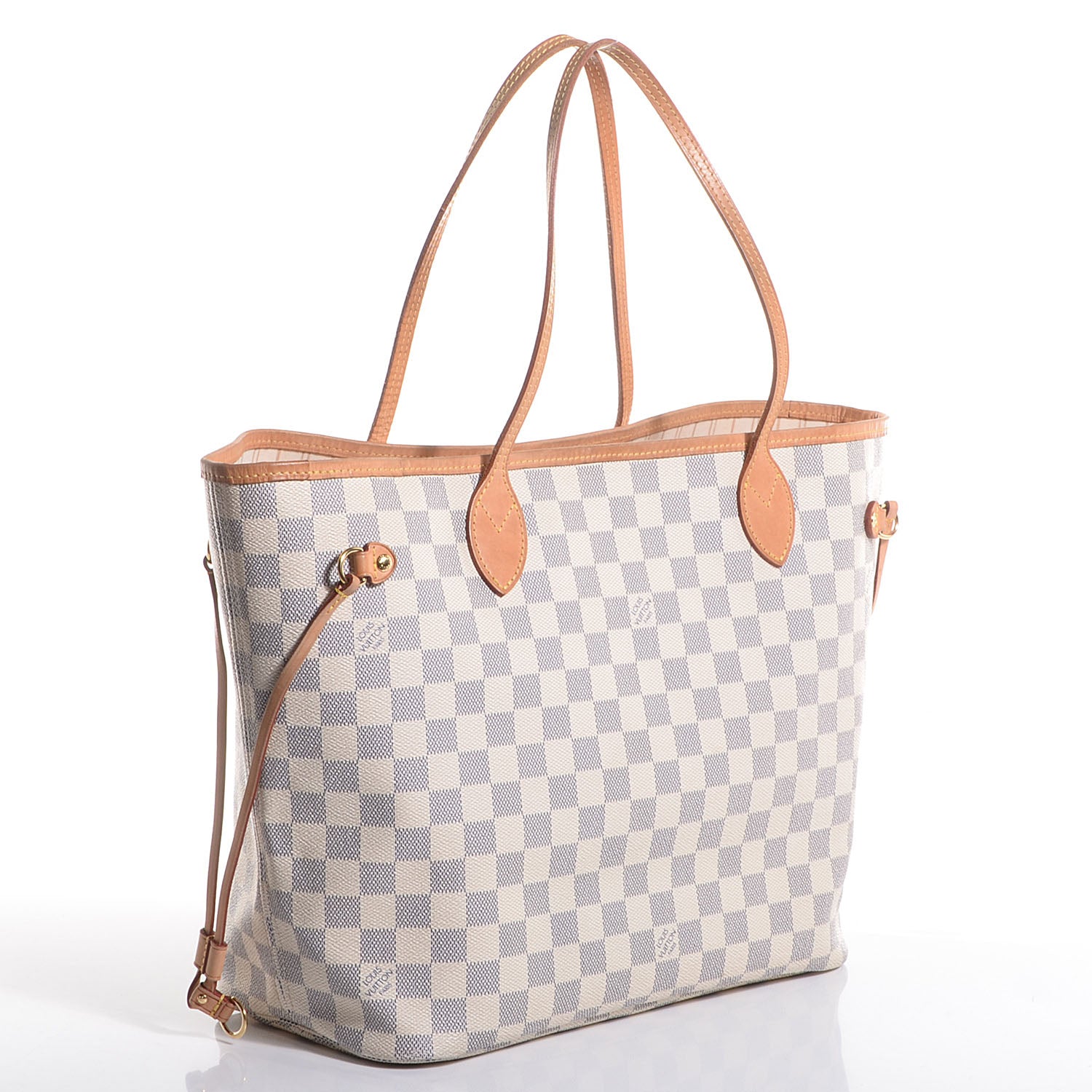 Louis Vuitton Damier Azur Neverfull MM 3 of 7
