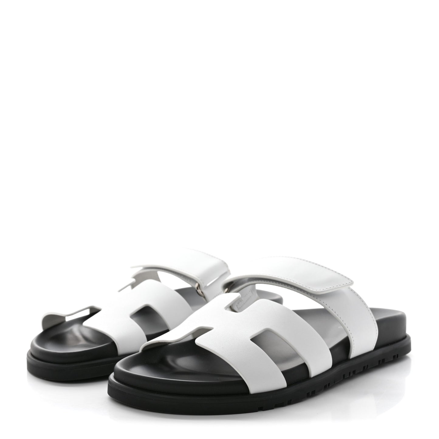 Calfskin Womens Chypre Sandals 37.5 White