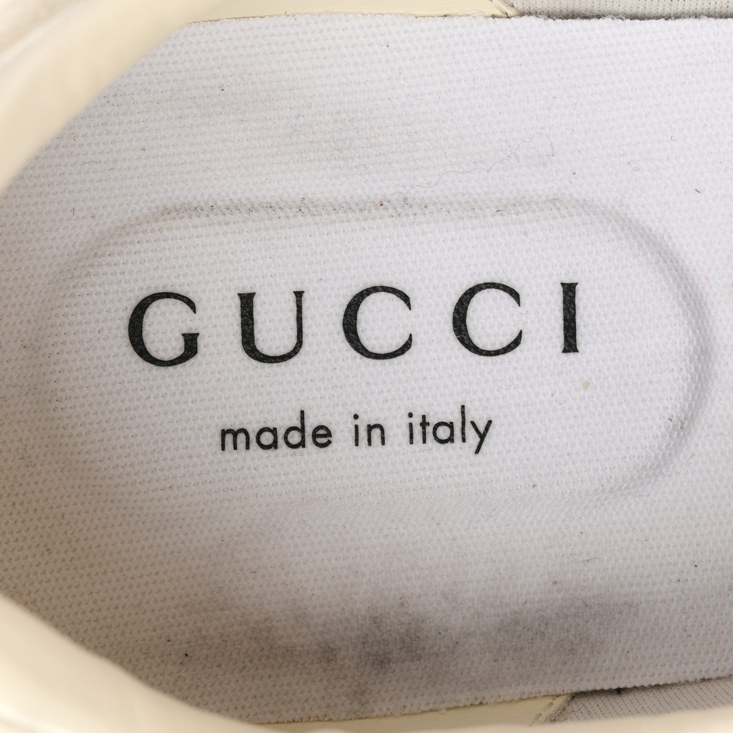 Gucci GG Monogram Suede Web Mens Shift Sneakers 10.5 Beige Brown 7 of 9