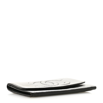 Chanel Lambskin Timeless CC Flap Wallet Black 4 of 13