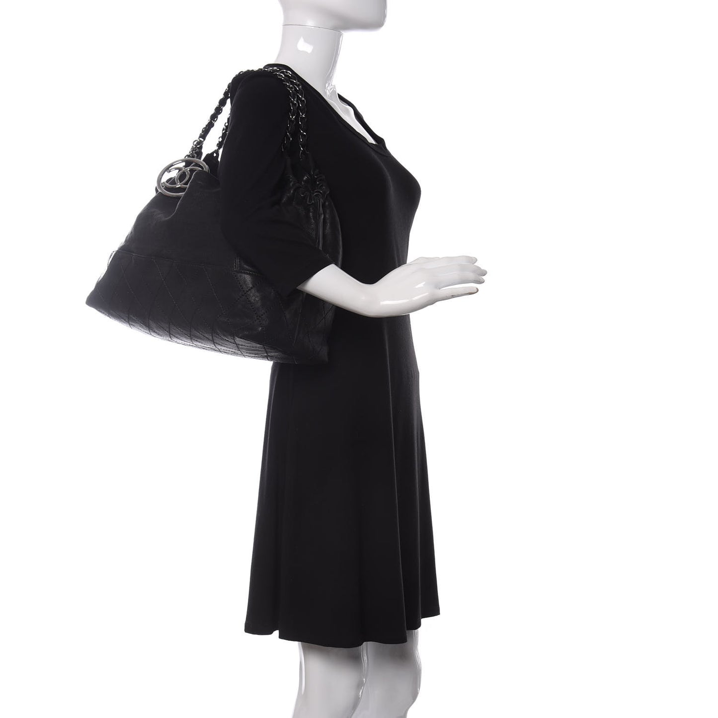 Calfskin Baby Coco Cabas Black