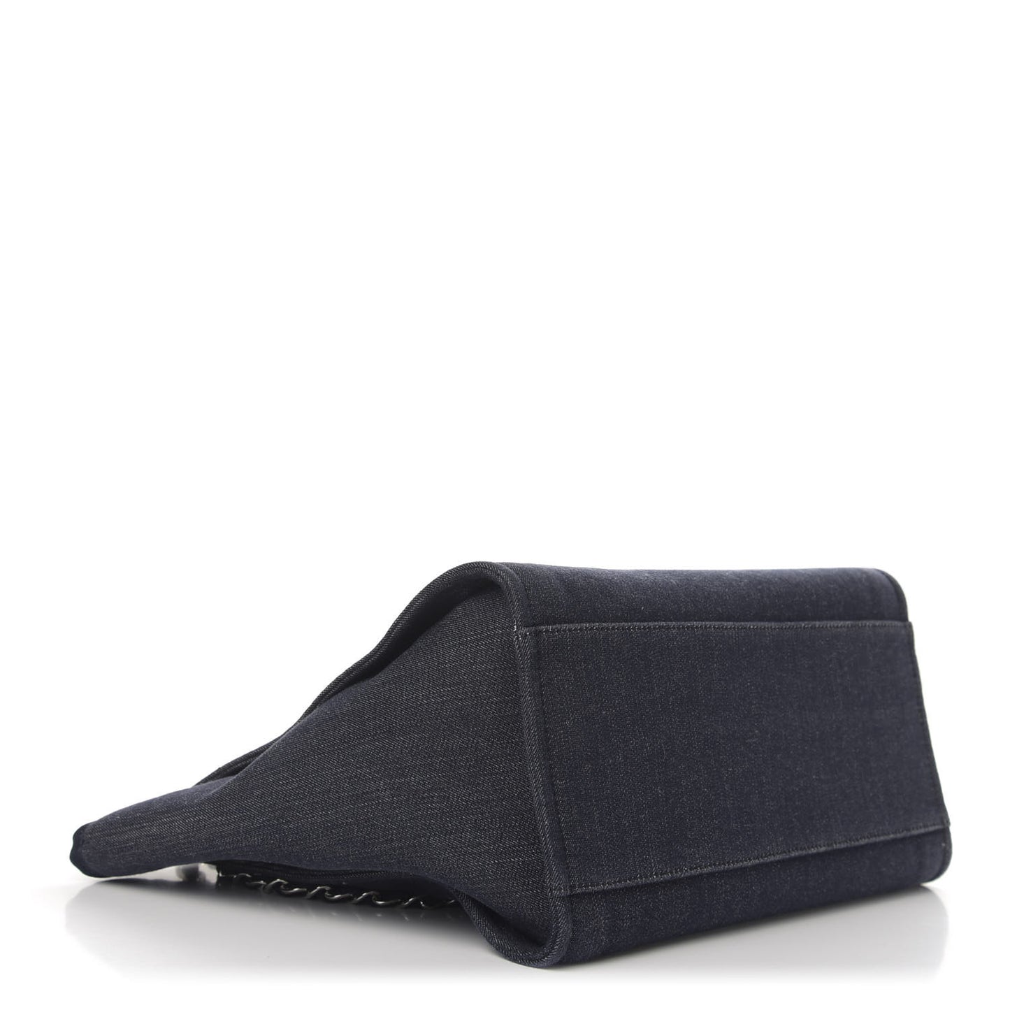 Denim Medium Deauville Tote Dark Blue