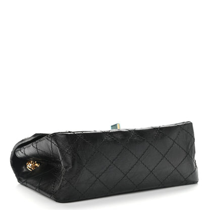 Chanel Aged Calfskin Quilted 2.55 Reissue Mini Flap Black 6 of 9