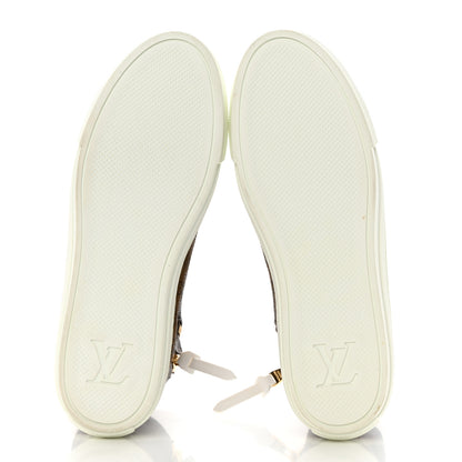 Louis Vuitton Patent Reverse Monogram Stellar Sneaker Boots 39.5 5 of 12