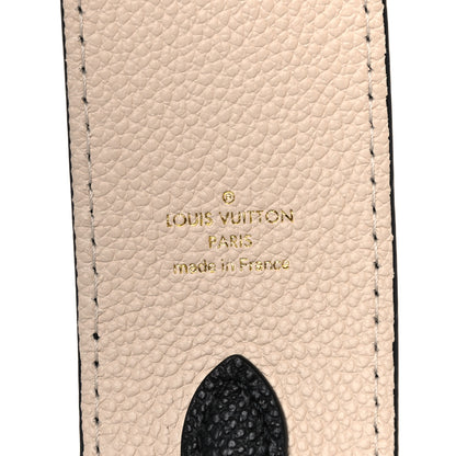 Louis Vuitton Empreinte Monogram Bandouliere Shoulder Strap Black Beige 3 of 4