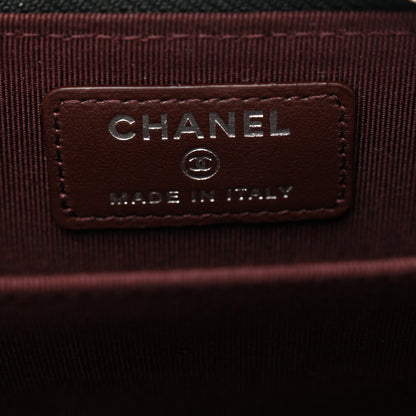 Chanel Caviar Quilted Zip Card Holder Black 6 of 7