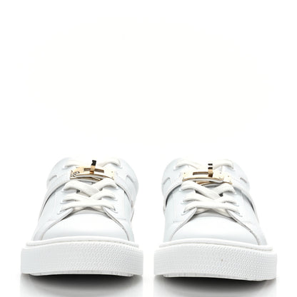 Hermes Calfskin Day Sneakers 37.5 White 2 of 8