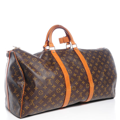 Louis Vuitton Monogram Keepall Bandouliere 55 3 of 7