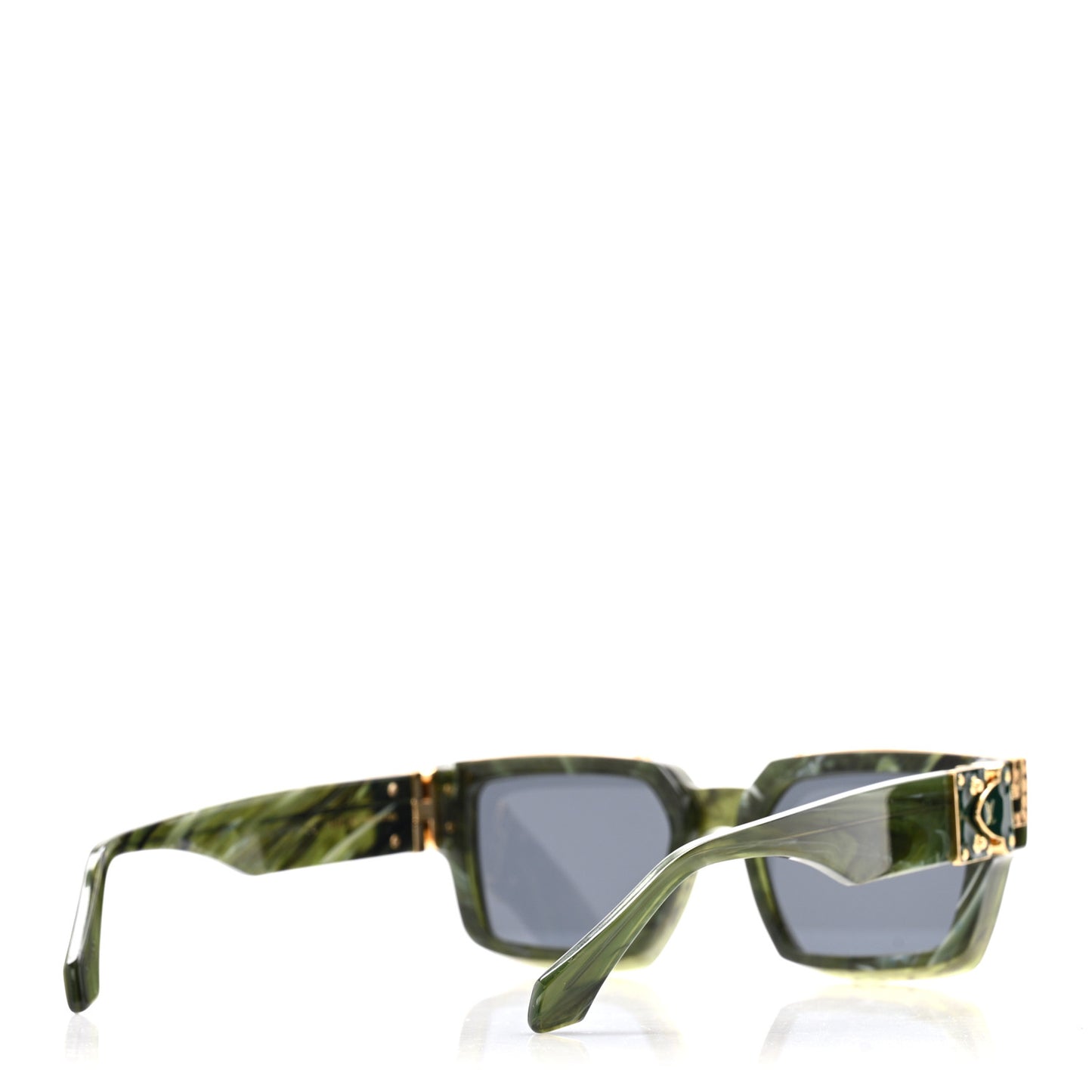 Acetate 1.1 Millionaires Z1167E Sunglasses Green Marble