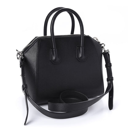 Givenchy Sugar Goatskin Mini Antigona Black 3 of 10