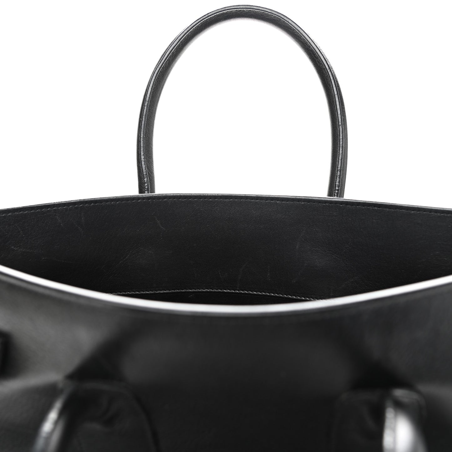 Calfskin Large Sac De Jour Carryall Black
