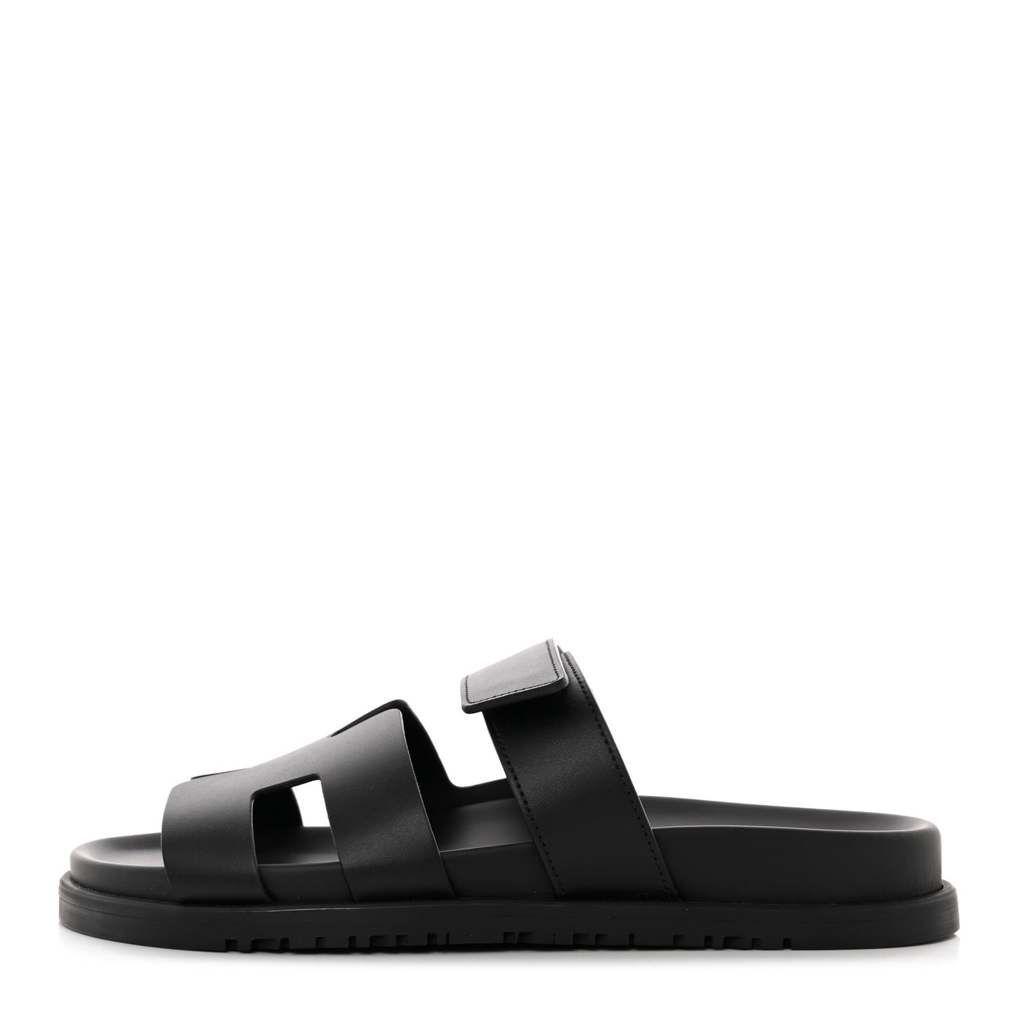 Calfskin Womens Chypre Sandals 38 Black