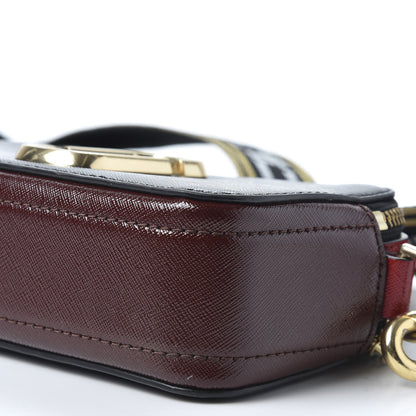 Marc Jacobs Saffiano Small Snapshot Camera Bag Black Multi 6 of 9