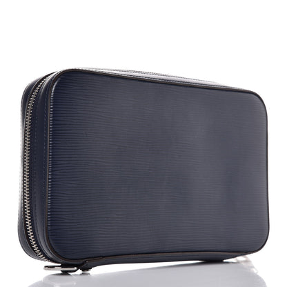 Louis Vuitton Epi Dandy Wallet Blue Marine 3 of 7