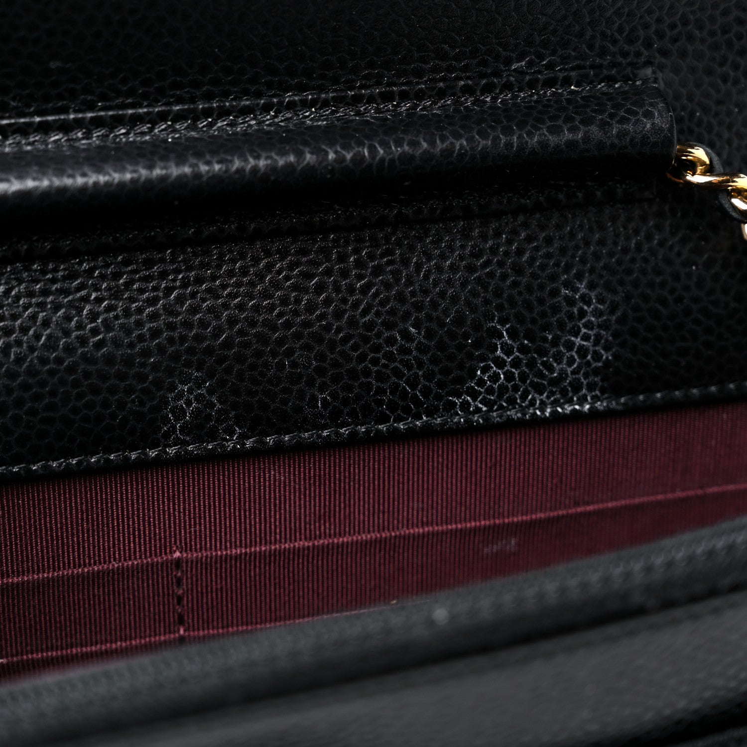 Chanel Caviar Quilted Wallet On Chain WOC Black 13 of 17