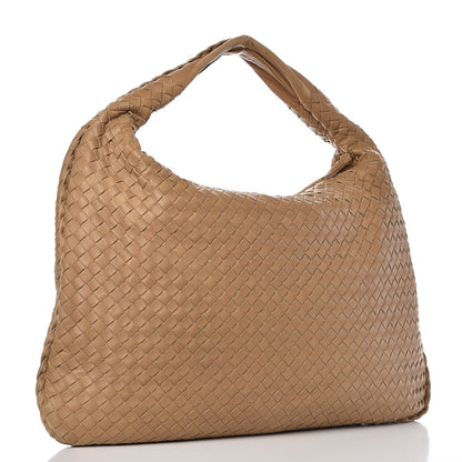 Bottega Veneta Nappa Intrecciato Large Veneta Hobo Camel 3 of 15