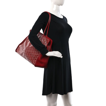 Goyard Goyardine Sac Hardy Pet Carrier PM Red 2 of 9