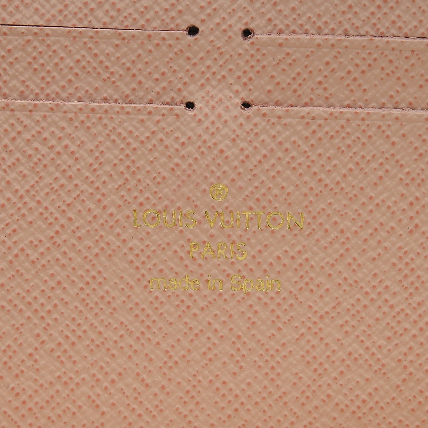 Damier Azur Clemence Wallet Rose Ballerine