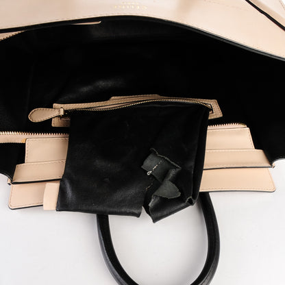 Celine Satin Calfskin Mini Luggage Powder Black 7 of 14