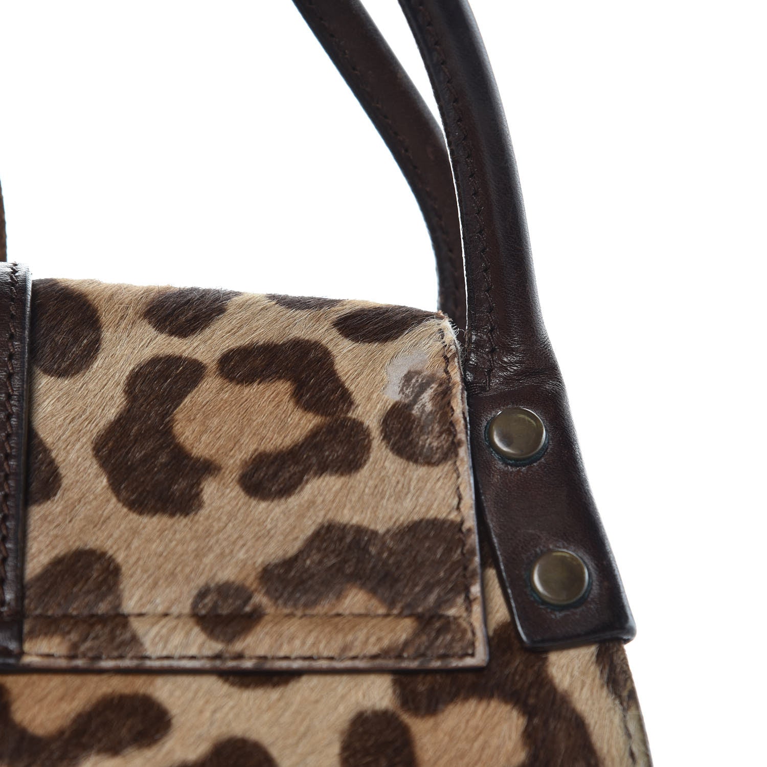 Dolce & Gabbana Pony Hair Shoulder Bag Leopard 13 of 18