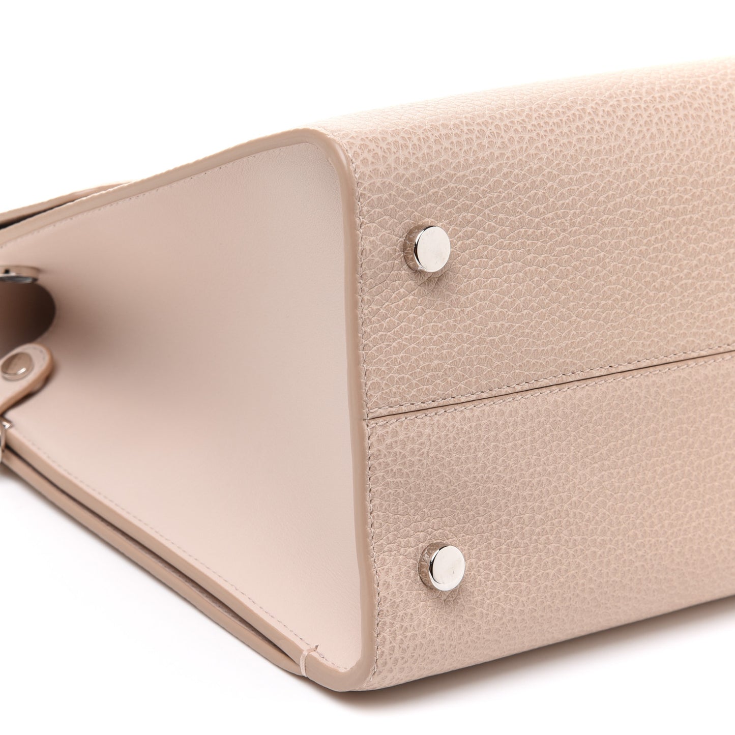 Bullcalf Medium Diorever Flap Beige