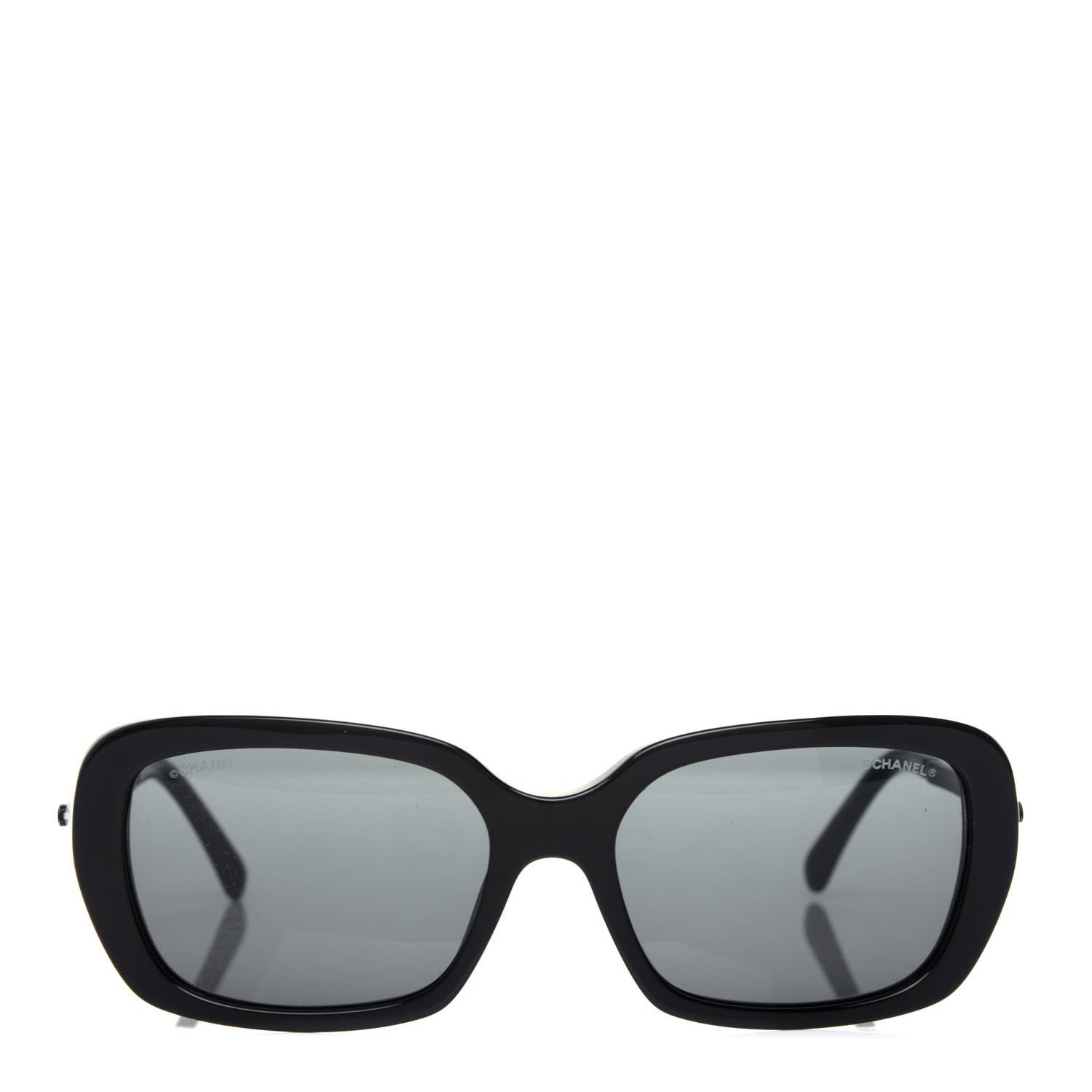 Chanel Pearl Square Sunglasses 5427-H-A Black 2 of 8