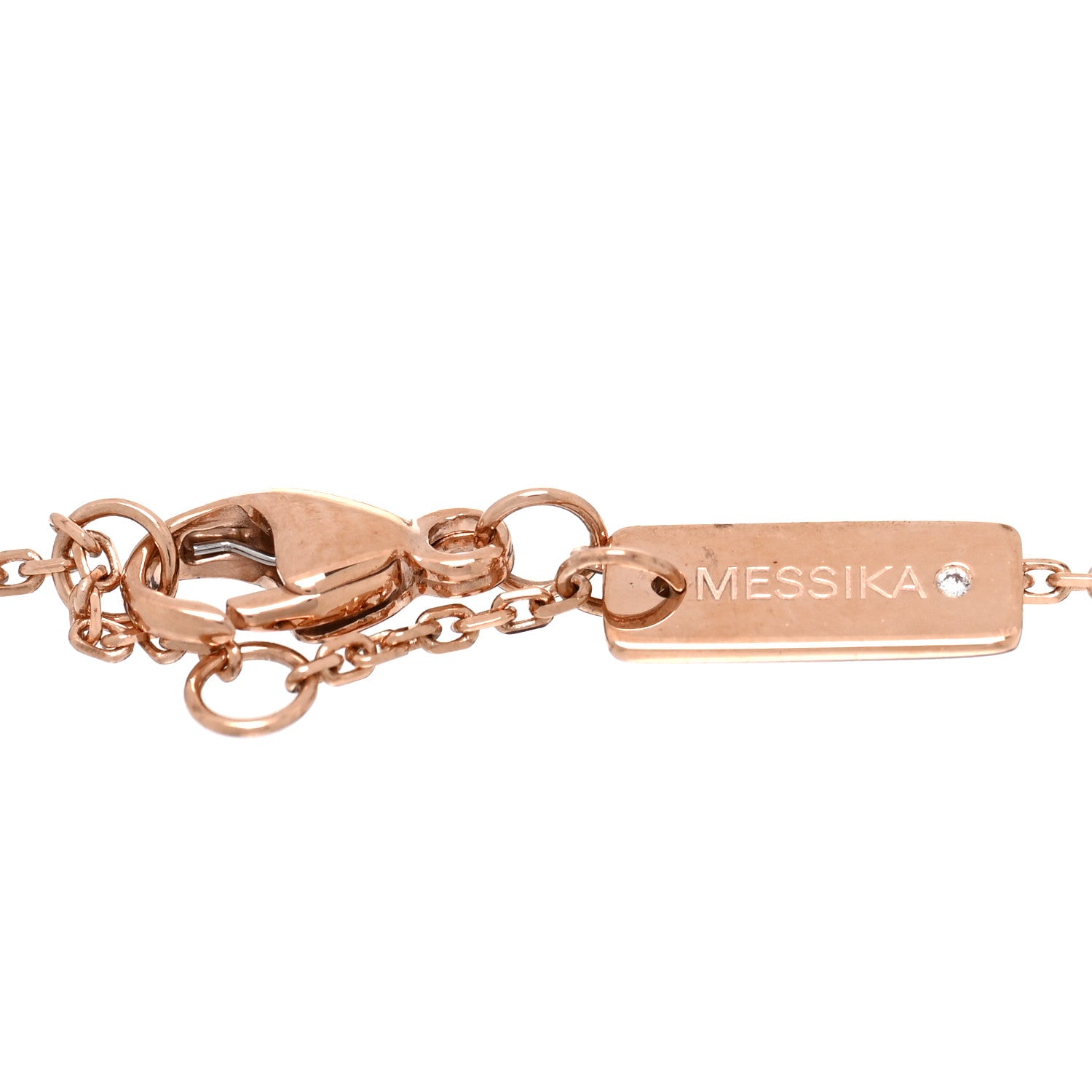 Messika 18K Rose Gold Diamond Baby Move Bracelet 3 of 4