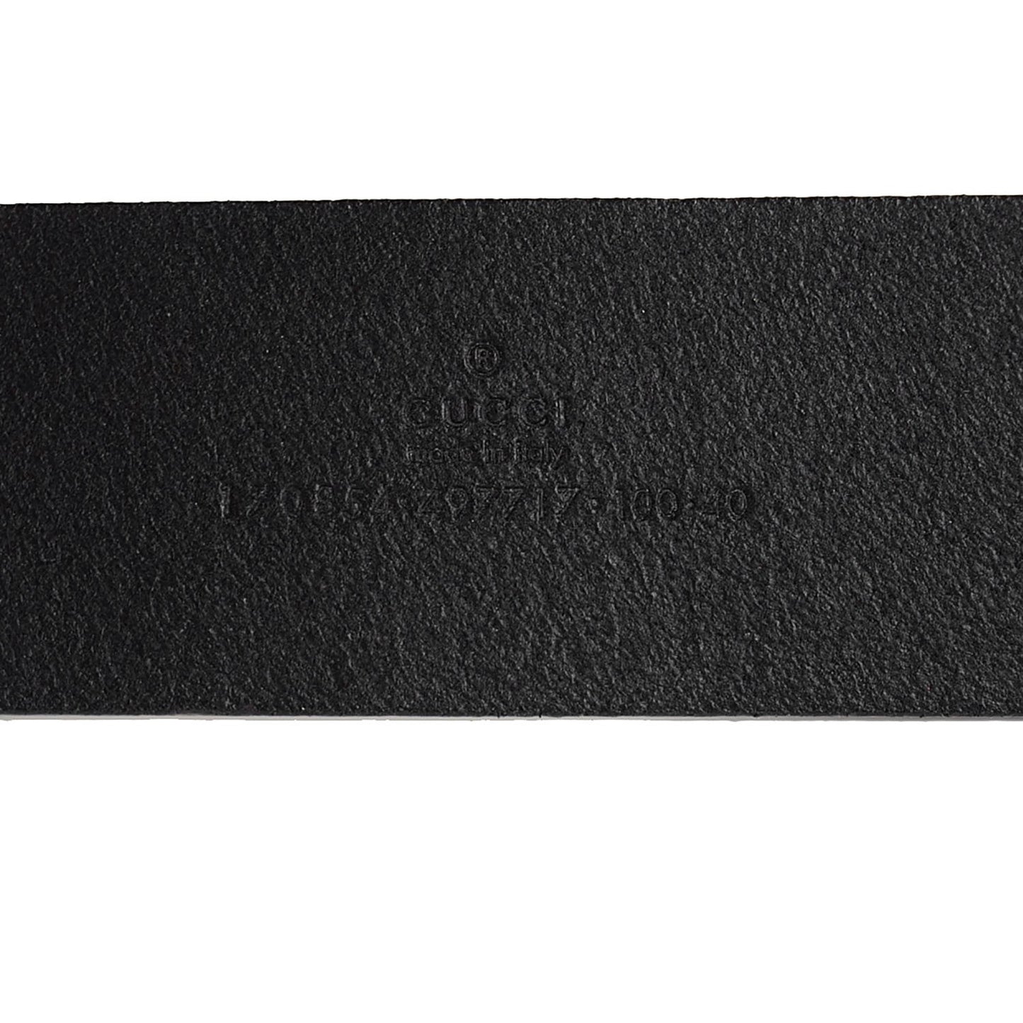 Calfskin Interlocking G Belt 100 40 Black