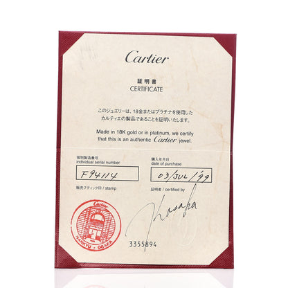 Cartier 18K Yellow Gold Diamond 6mm Etincelle de Band Ring 49 4.75 5 of 5
