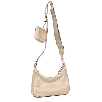 Prada Nylon Re-Edition 2005 Shoulder Bag Deserto 2 of 8