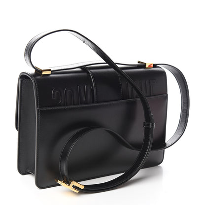 Christian Dior Smooth Calfskin 30 Montaigne Flap Bag Black 2 of 10