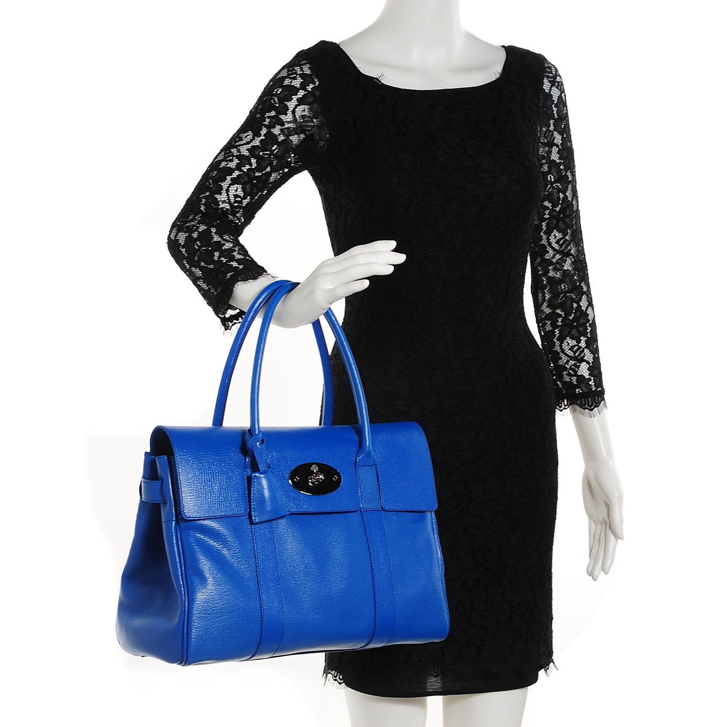 Mulberry Shiny Goat Bayswater Bluebell 2 of 9