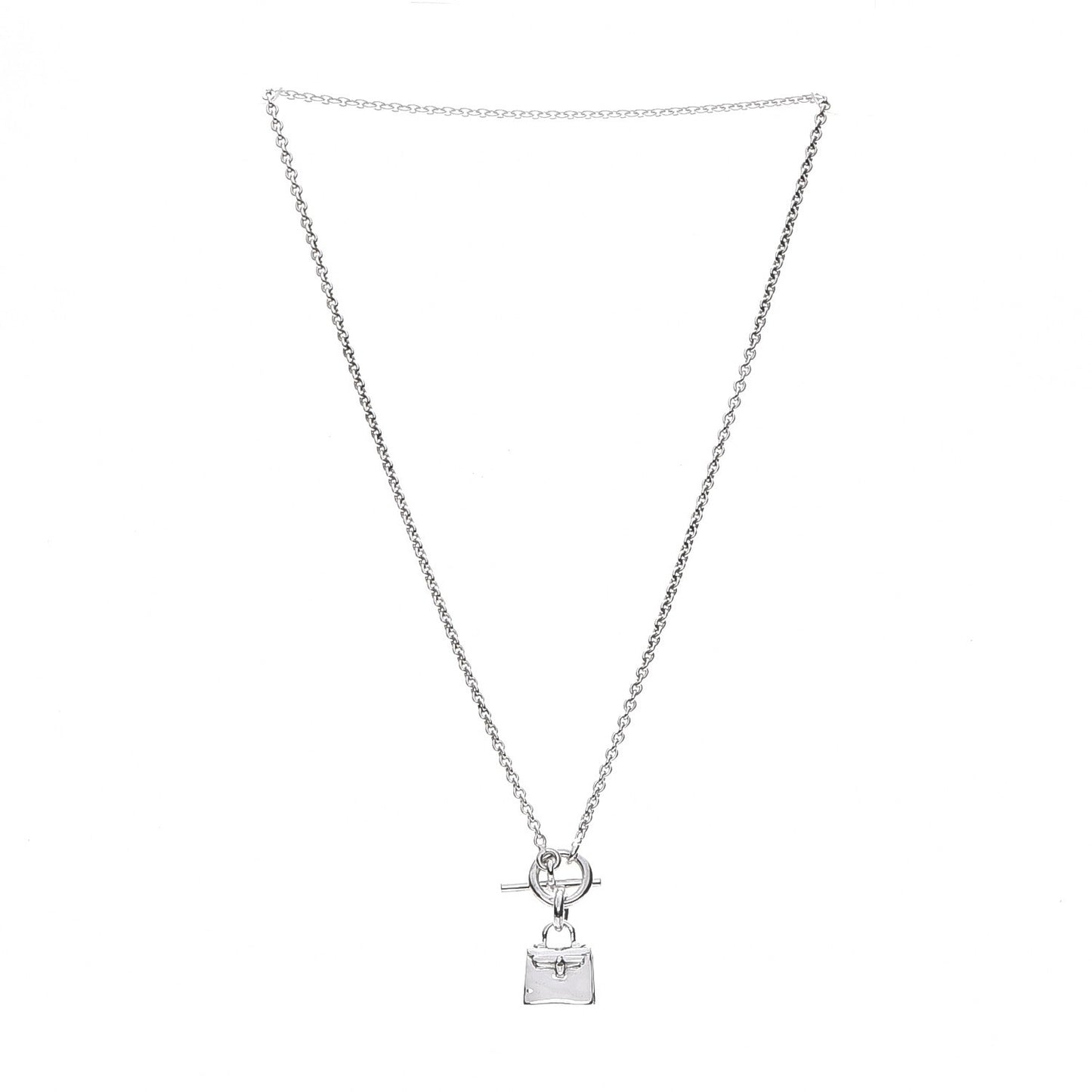 Sterling Silver Kelly Charm Pendant Necklace